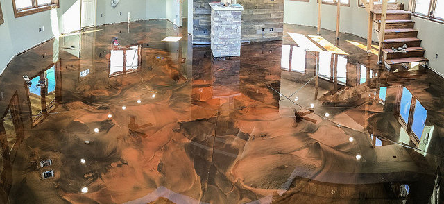 Marble Epoxy Flooring | Las Vegas Nevada | Dukes Surface Solutions