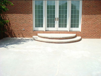 Concrete Patios and Walkways - Patio (before)